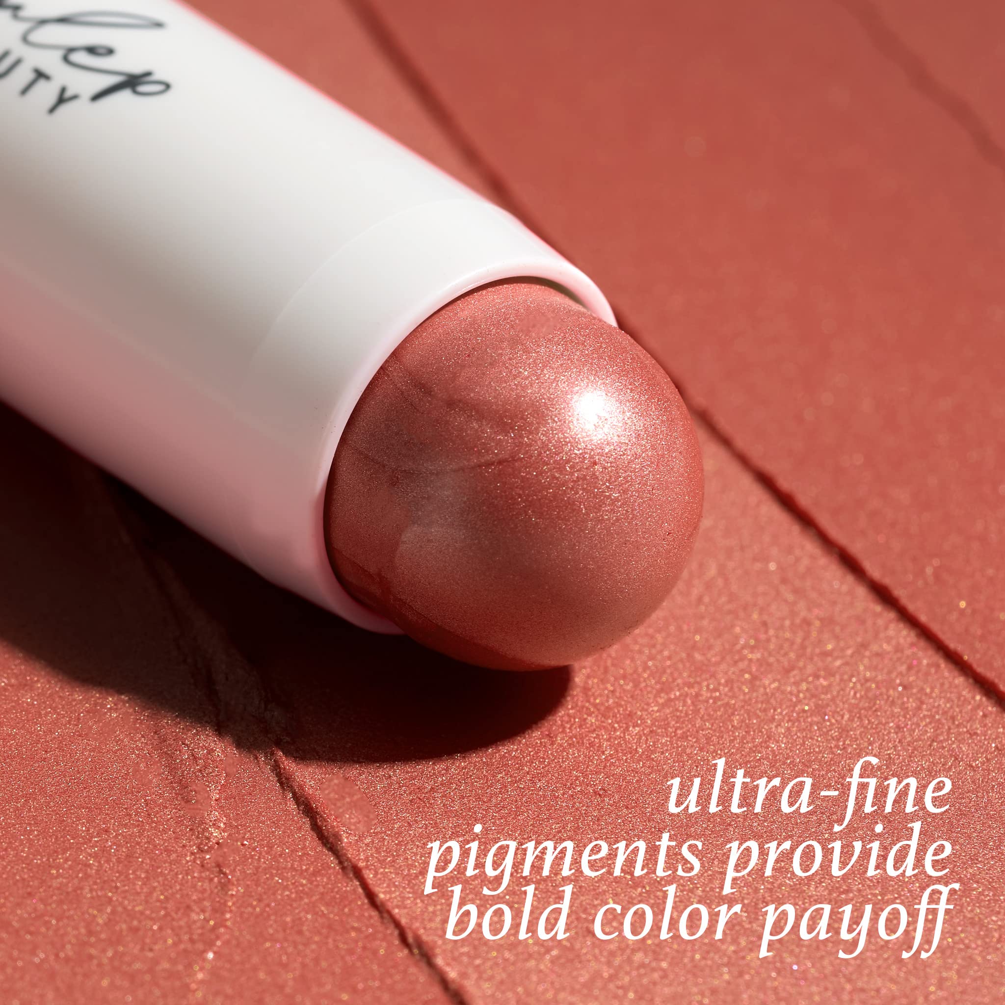 Julep Skip The Brush Crème To Powder Cream Blush Stick For Cheeks, Eyes & Lips, Desert Rose